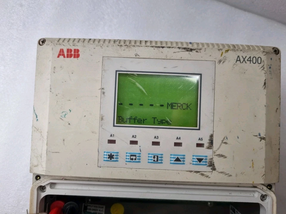 ABB AX400 TRANSMITTER AX460/100010/STD 100-240V AC PROCESS CONTROL UNIT MADE-UK